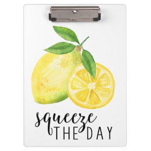 MODERN KITCHEN LEMON PUN KLEMMBRETT