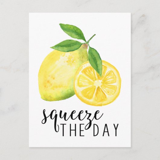 MODERN KITCHEN LEMON PUN POSTKARTE (Vorderseite)