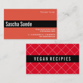 Modern, klar, beeindruckend visitenkarte (Vorne/Hinten)