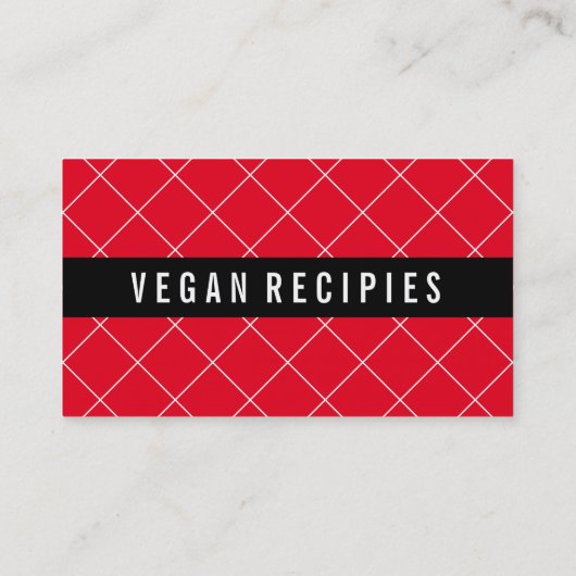 Modern, klar, beeindruckend visitenkarte (Rückseite)