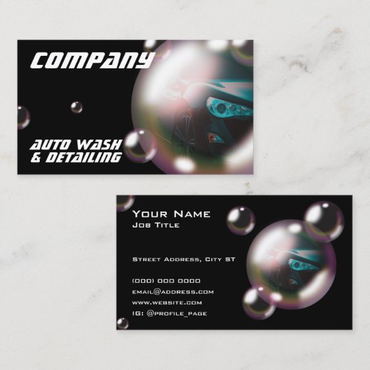 Modern kreative Kreativ-Visitenkarte Visitenkarte (Vorne/Hinten)