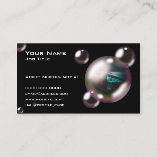 Modern kreative Kreativ-Visitenkarte Visitenkarte (Rückseite)