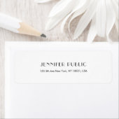Modern kreatives Design Trendweiße Vorlage (Insitu)