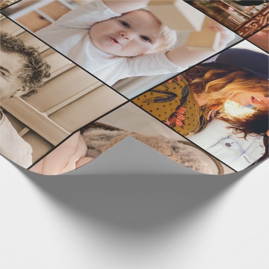 Modern kreieren Sie Ihr eigenes benutzerdefinierte Geschenkpapier (Ecke)