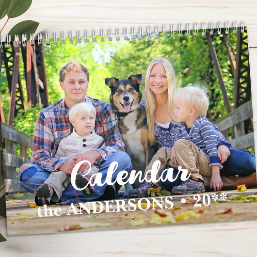 Modern kreieren Sie Ihr eigenes Foto für eine benu Kalender