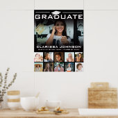 Modern kreieren Sie Ihre eigene Abschluss-FotoColl Poster (Küche)