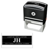 Modern kühl Beruflich | RÜCKSENDEADRESSE Permastempel (Beispiel)