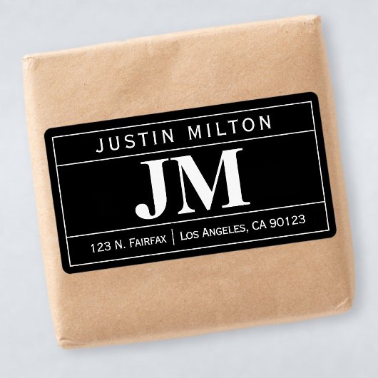 Modern kühl Beruflich | Schwarz/Weiß