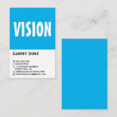 Modern kühl, Optimiker Visitenkarte (Vorne/Hinten)