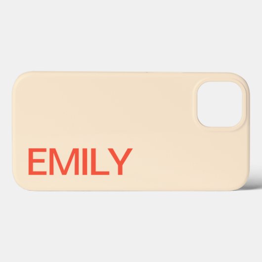 Modern kühl Personalisiert Case-Mate iPhone Hülle (Rückseite (Horizontal))