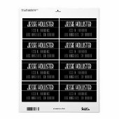 Modern kühl Schwarz/Weiß (Vorne)