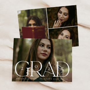 Modern kühne Personalisierte Karte Grad 4 Foto