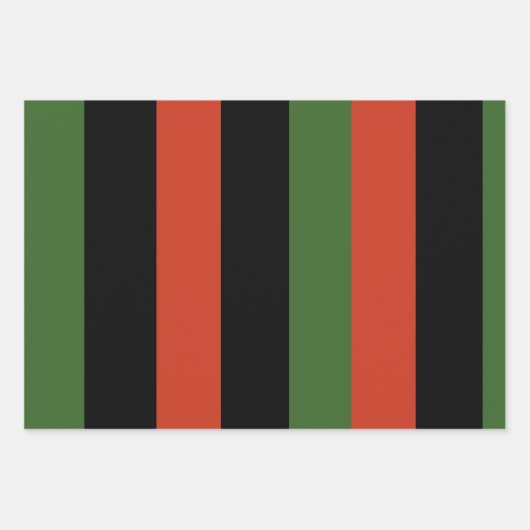 Modern Kwanzaa Geschenkpapier Set (Vorderseite 2)