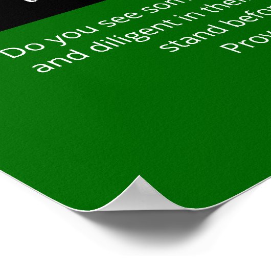 Modern Kwanzaa KUUMBA Poster (Ecke)