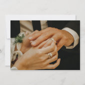 Modern La Dolce vita Lemon UAWG Einladung (Rückseite)