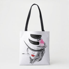 Modern Lady Tote Bag Tasche