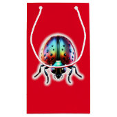 Modern Ladybug Kleine Geschenktüte (Rückseite)