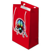 Modern Ladybug Kleine Geschenktüte (Rückseite Schrägansicht)