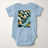 Modern Landscape Baby Strampler (Rückseite)