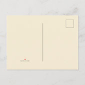 Modern Landscape Einladungspostkarte (Rückseite)