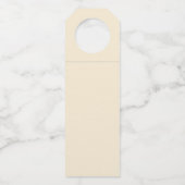 Modern Landscape Flaschenanhänger (Rückseite)