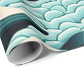 Modern Landscape Geschenkpapier (Rolleneckpunkt)