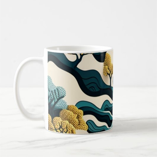 Modern Landscape Kaffeetasse (Links)