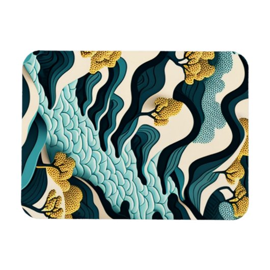 Modern Landscape Magnet (Horizontal)