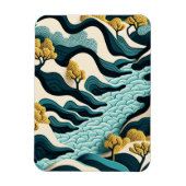 Modern Landscape Magnet (Vertikal)