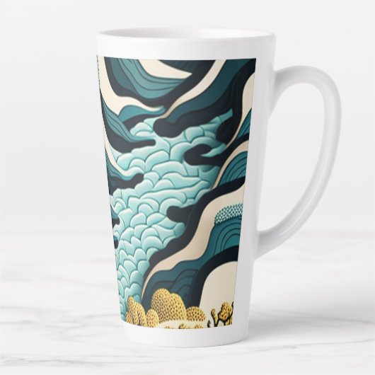 Modern Landscape Milchtasse (Rechts)