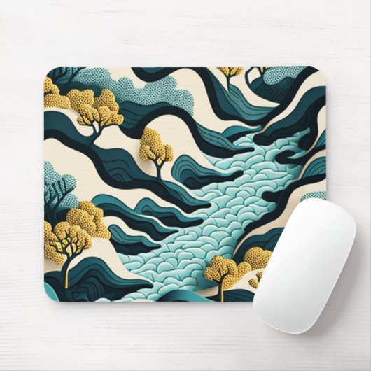 Modern Landscape Mousepad (Mit Mouse)