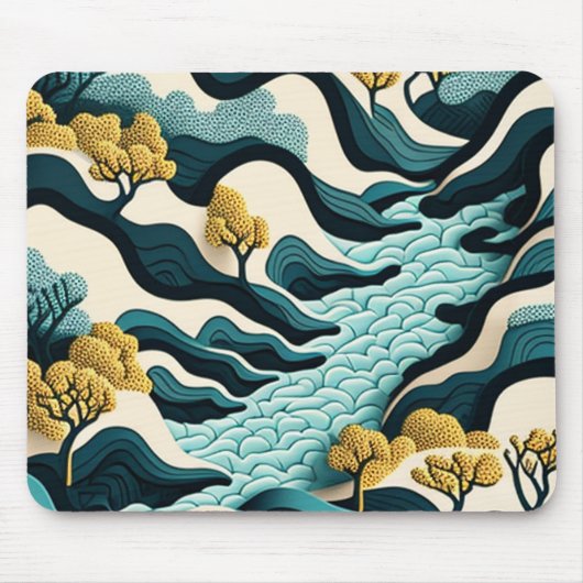 Modern Landscape Mousepad (Vorne)