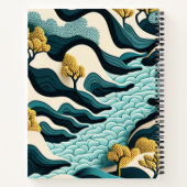 Modern Landscape Notizblock (Rückseite)