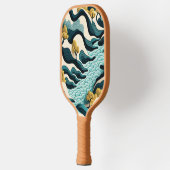 Modern Landscape Pickleball Schläger (Links)