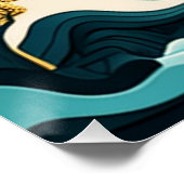 Modern Landscape Poster (Ecke)