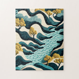 Modern Landscape Puzzle