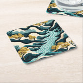 Modern Landscape Rechteckiger Pappuntersetzer (angewinkelt)