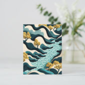 Modern Landscape Save The Date (Stehend Vorderseite)