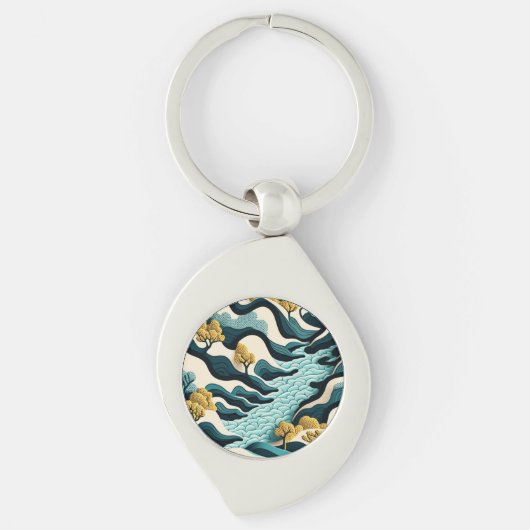 Modern Landscape Schlüsselanhänger (Vorderseite)