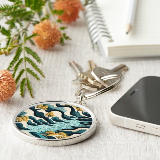 Modern Landscape Schlüsselanhänger (Seite)