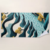 Modern Landscape Strandtuch (Vorderseite)