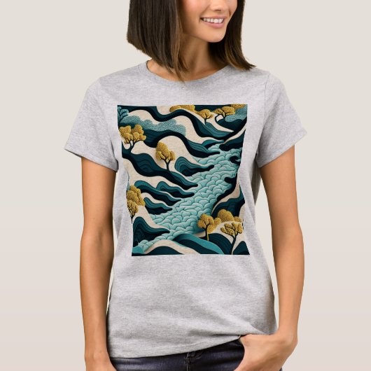 Modern Landscape T-Shirt (Vorderseite)