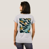 Modern Landscape T-Shirt (Schwarz voll)