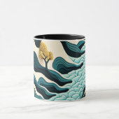 Modern Landscape Tasse (Zentrum)