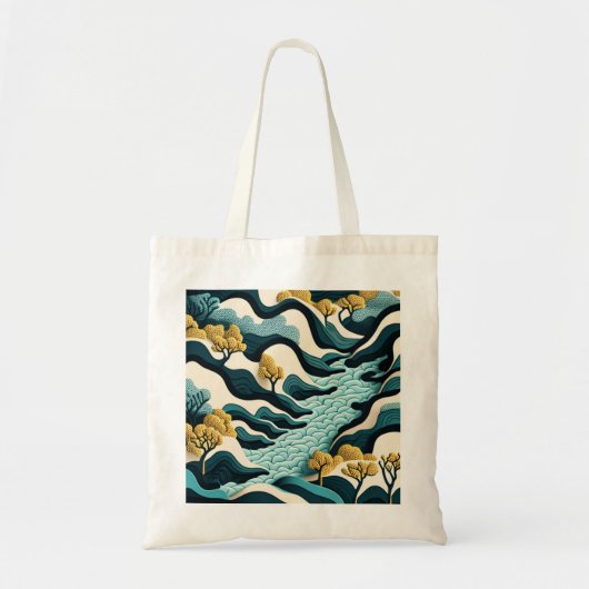 Modern Landscape Tragetasche (Vorne)