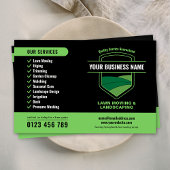 Modern Landscaping Lawn Mowing Marketing Flyer