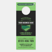 Modern Landscaping Lawn Mowing Marketing Türanhänger (Vorderseite)