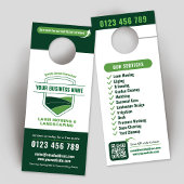 Modern Landscaping Lawn Mowing Marketing Türanhänger