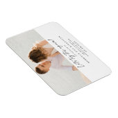 Modern lasst uns dieses Kalligraphie-Foto noch ein Magnet (Rechte Seite)