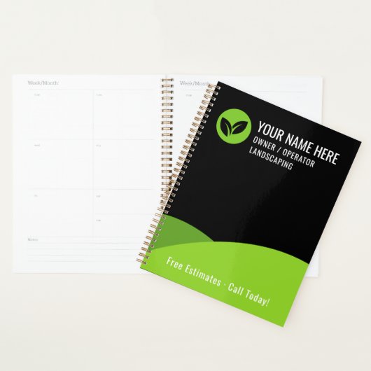 Modern Lawn Care Landscaping Business Planer (Anzeige)